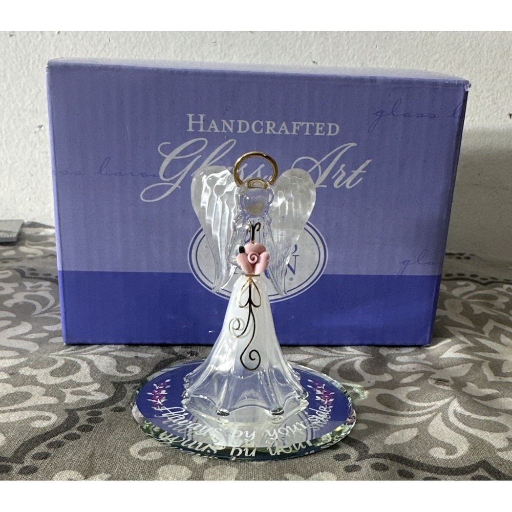 Glass Baron Angel "always By Your Side A3 879-YS